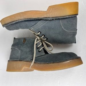 Gray Suede Chukka Boots